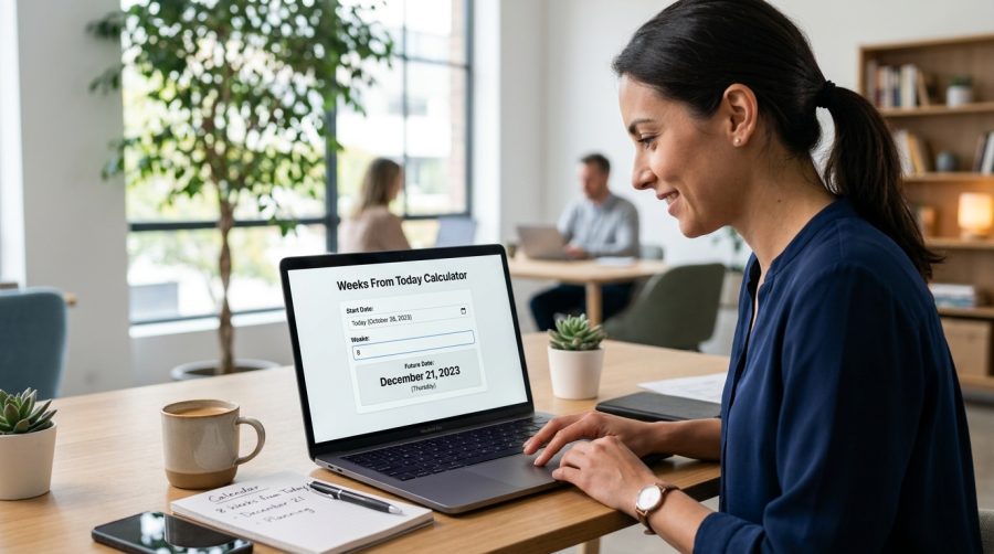 Weeks From Today Calculator – Find Your Future Date