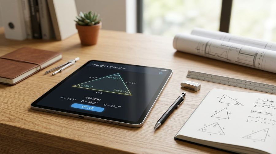 Triangle Calculator — Solve Any Triangle Instantly
