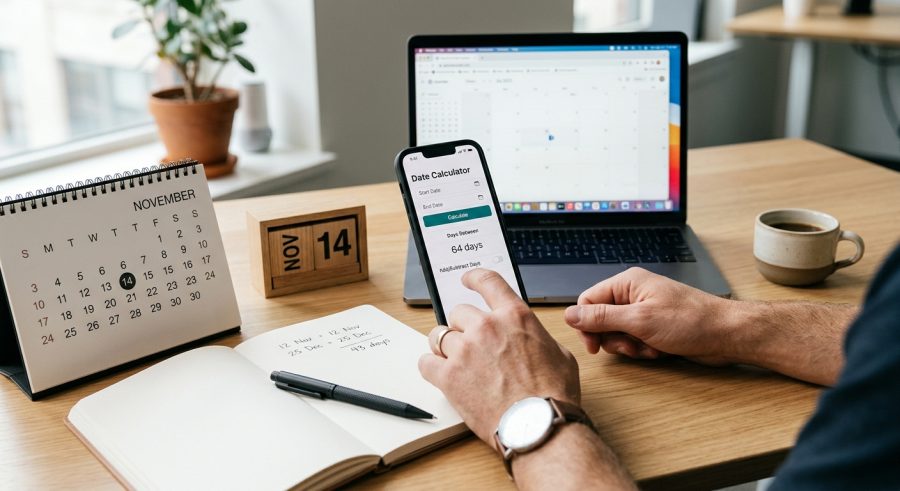 Date Calculator — Find Days Between Dates or Add & Subtract Days Instantly