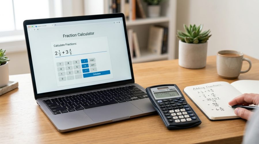 Fraction Calculator — Add, Subtract, Multiply, and Divide Fractions Instantly
