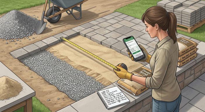 Steps to Estimate Your Paver Sand Order