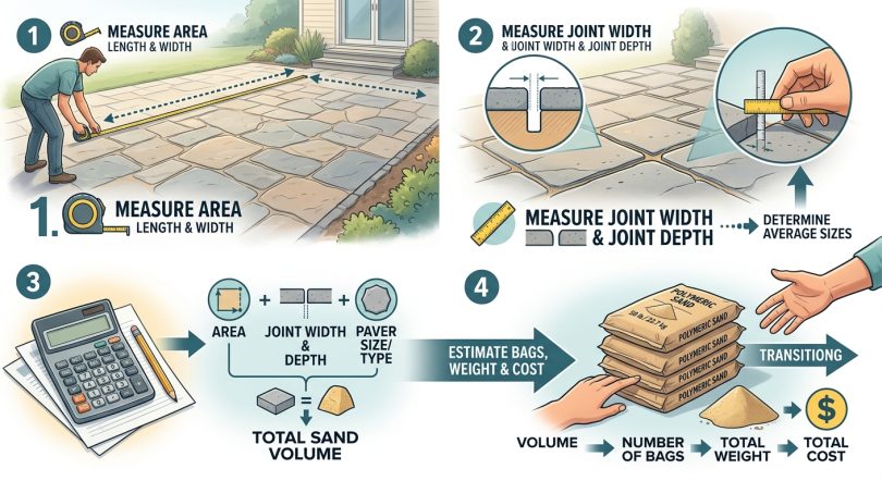 Steps to Estimate Your Sand Needs
