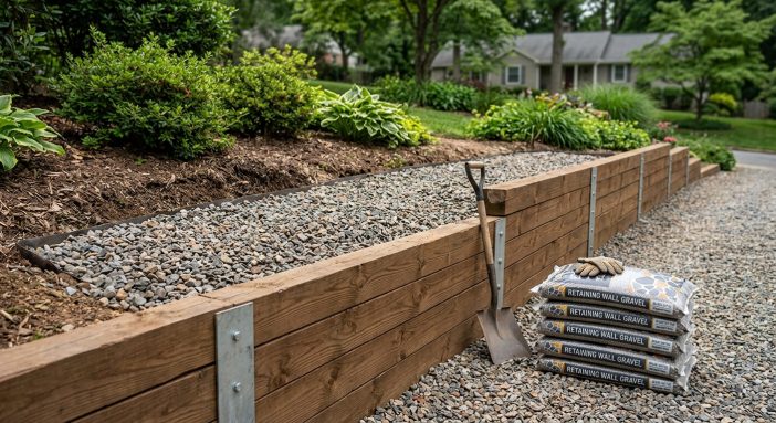 Retaining Wall Gravel Calculator: Volume, Weight & Bags