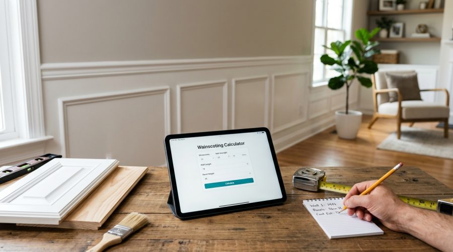 Wainscoting Panel Calculator: Panels, Cost & Coverage