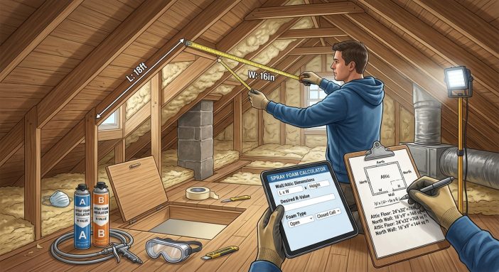Steps to Estimate Your Spray Foam Job