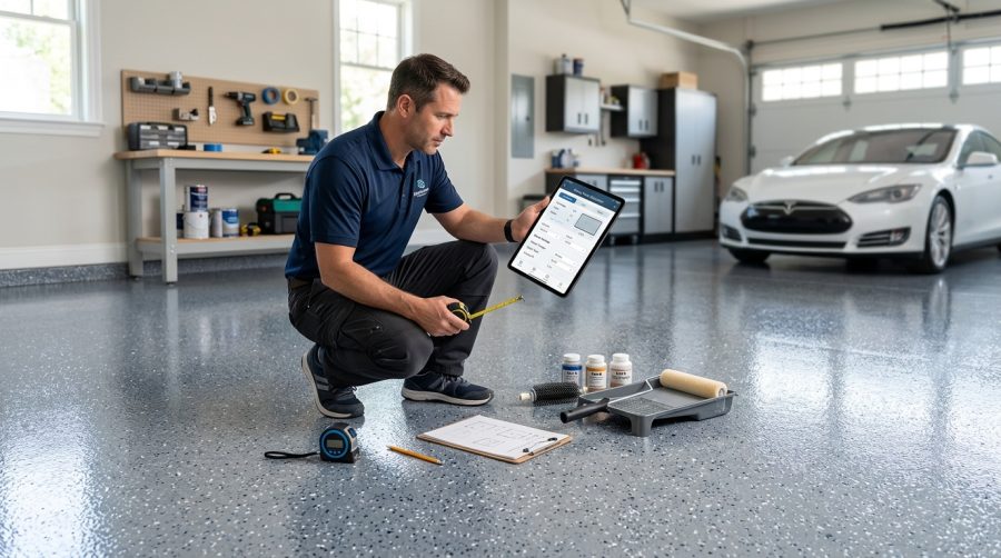 Epoxy Floor Calculator: Coverage, Cost & Coats Estimator
