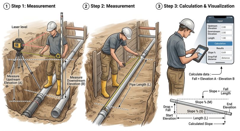 Steps to Get Your Pipe Fall Result