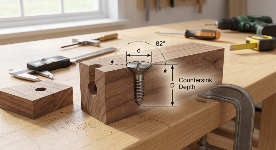 Steps to Find Your Countersink Depth