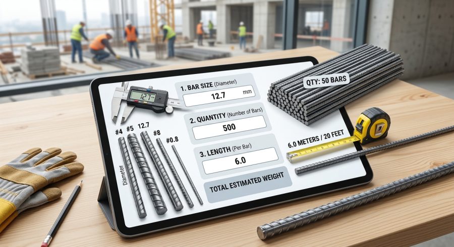 Understanding Bar Size, Quantity, and Length Fields