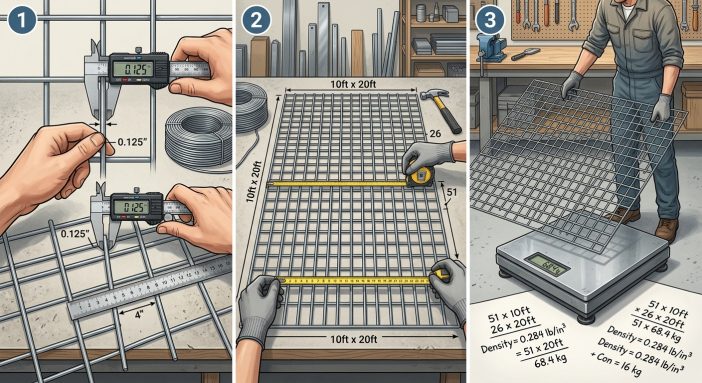 Steps to Estimate Your Mesh Weight