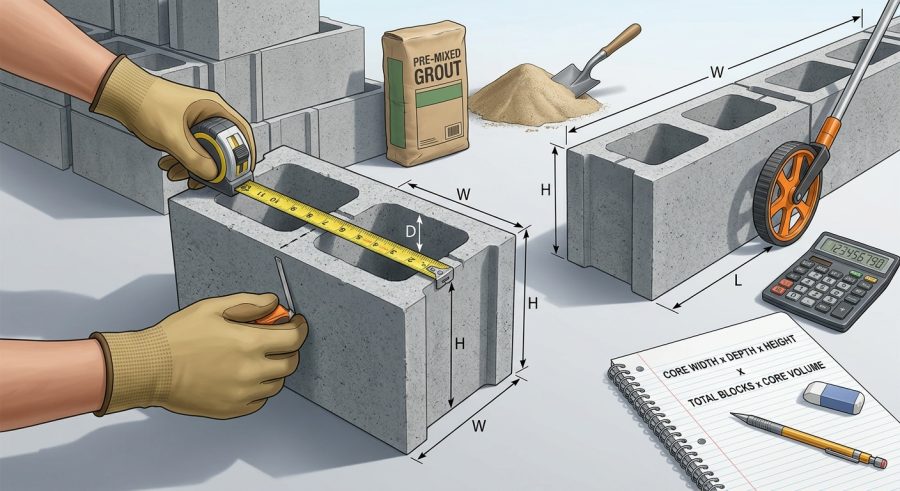 Steps to Calculate Your Block Fill Materials