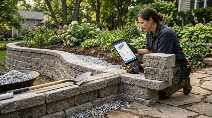 Retaining Wall Block Calculator: Blocks, Cost & Gravel