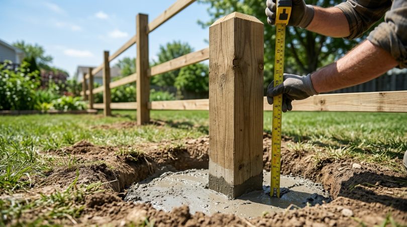 Fence Post Depth Calculator – Burial Depth & Concrete