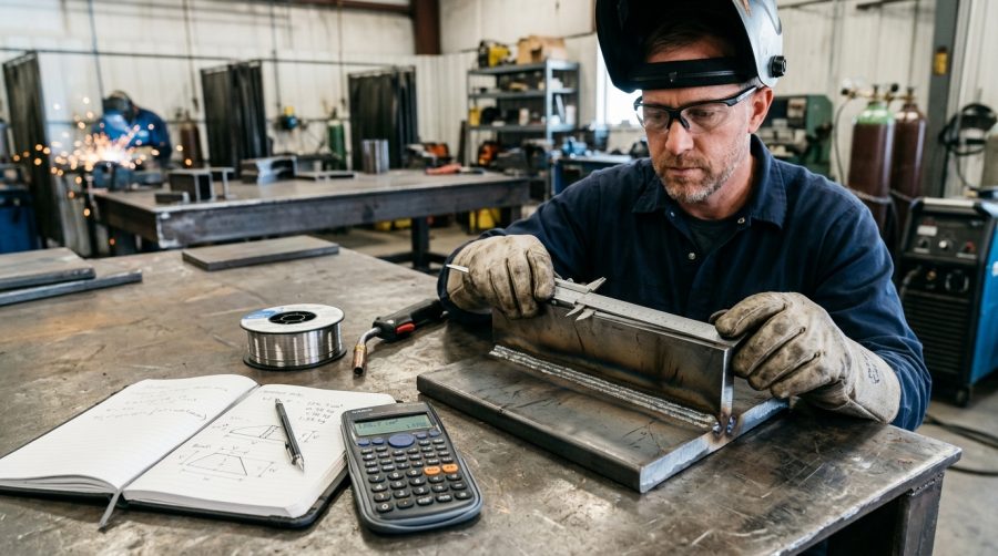 Weld Metal Volume Calculator: Volume, Weight & Filler Estimate