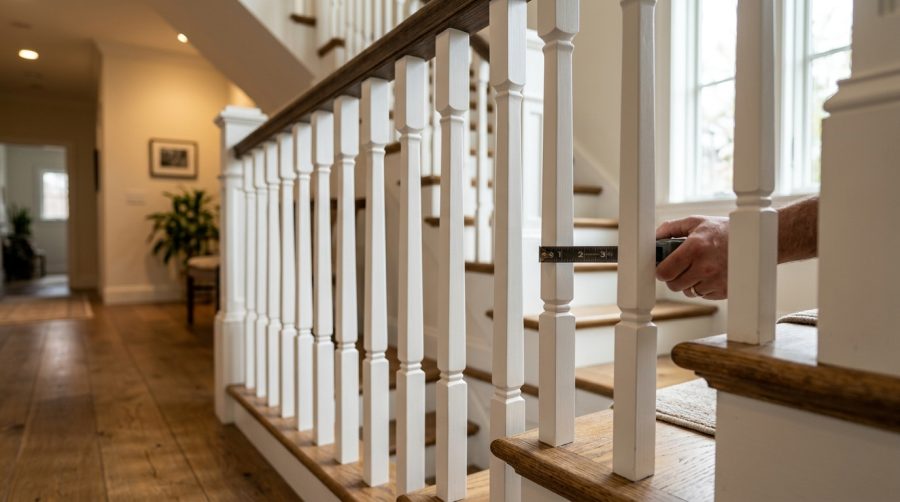 Stair Spindle Spacing Calculator: Code-Compliant Gaps